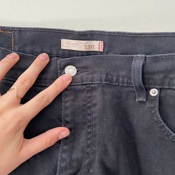 Levi's Vintage Cropped 550 Relaxed Boot Cut - Picture 2 of 6